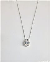 Collana IGold Donna in Oro bianco Zirconia C6I1BK0155125